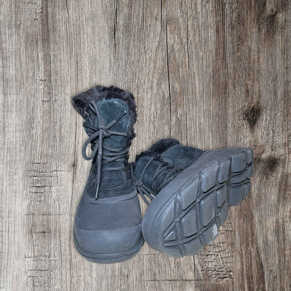 Sorel black women’s Snow Angel winter boots size 8 - Picture 3 of 4